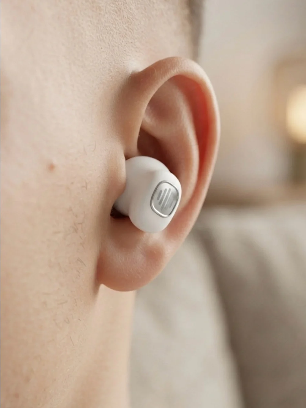Wireless Earbuds Charging Case - White